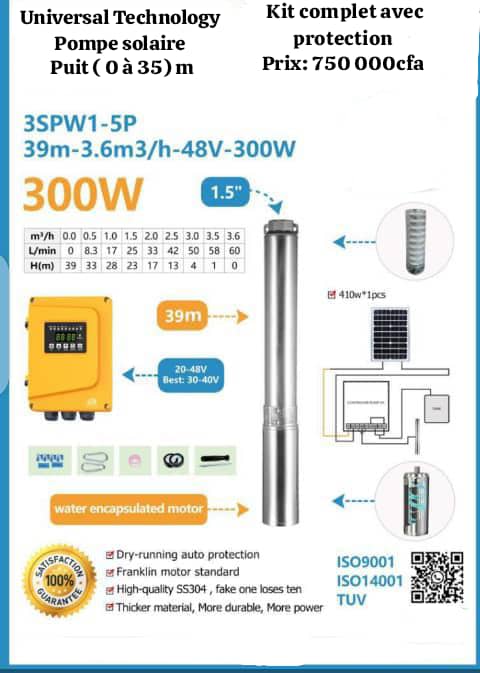 Kits pompe solaire